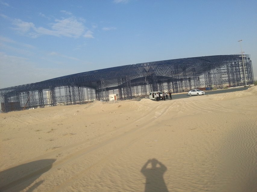 遵化大型场馆网架工程